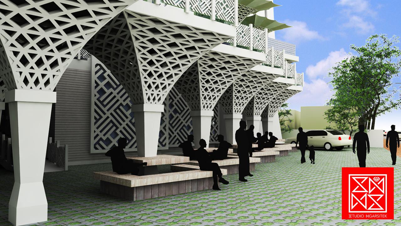  Desain Masjid Agung Pemalang  Rumah Joglo Limasan Work
